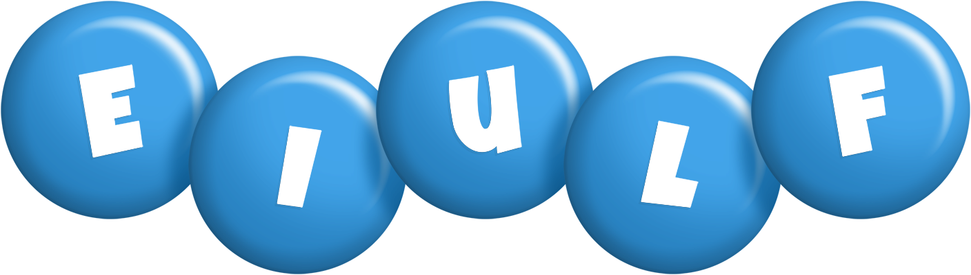 Eiulf candy-blue logo