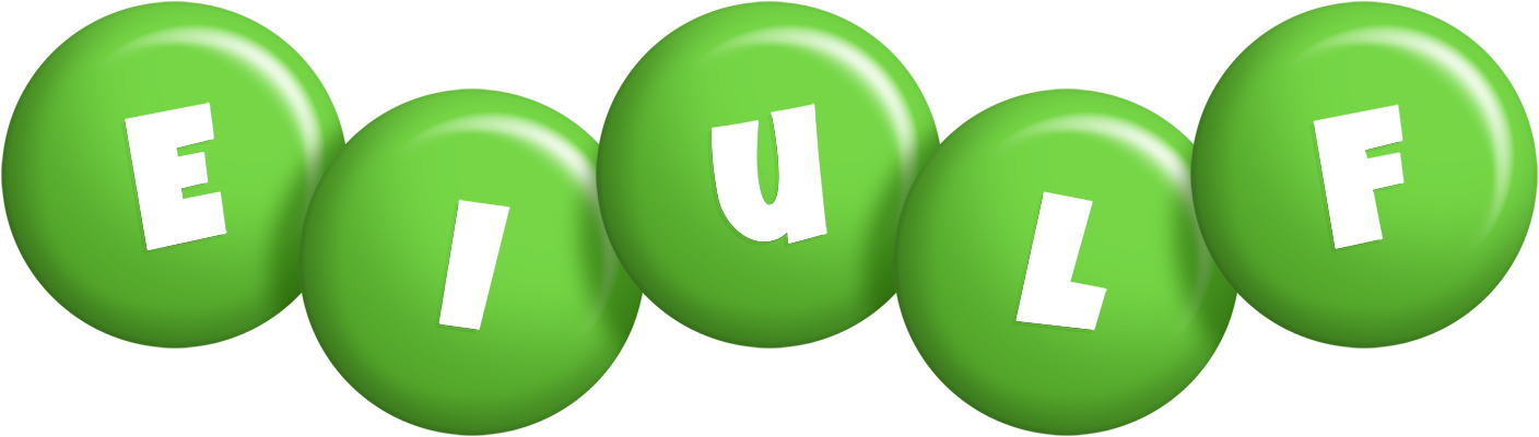 Eiulf candy-green logo