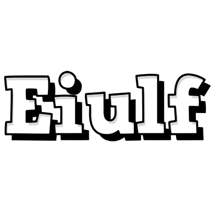 Eiulf snowing logo