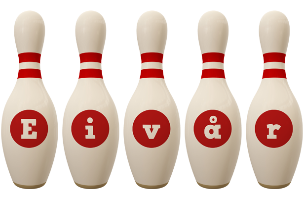Eivår bowling-pin logo