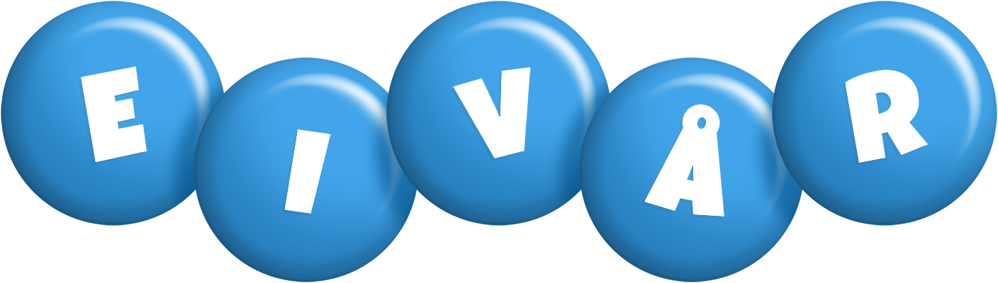 Eivår candy-blue logo