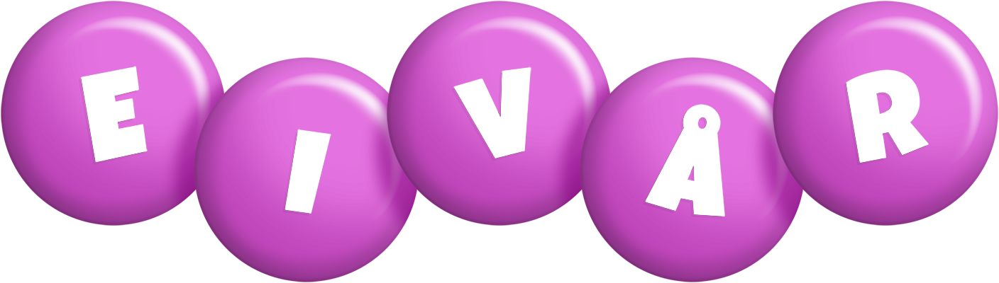 Eivår candy-purple logo