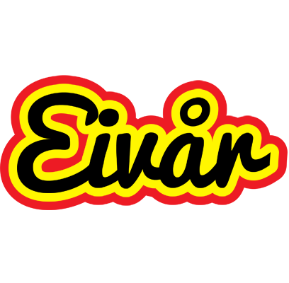 Eivår flaming logo