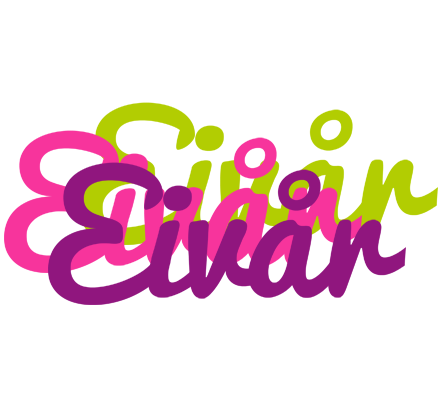 Eivår flowers logo
