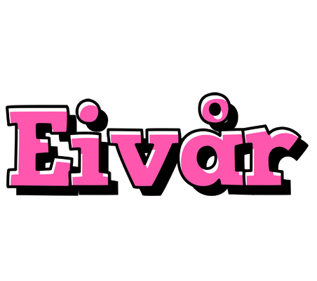 Eivår girlish logo