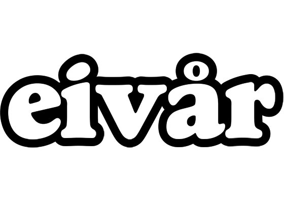 Eivår panda logo