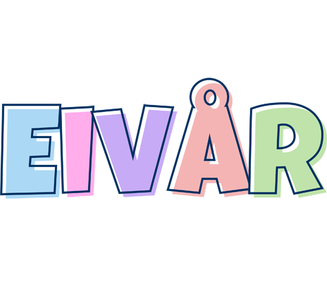Eivår pastel logo