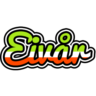 Eivår superfun logo
