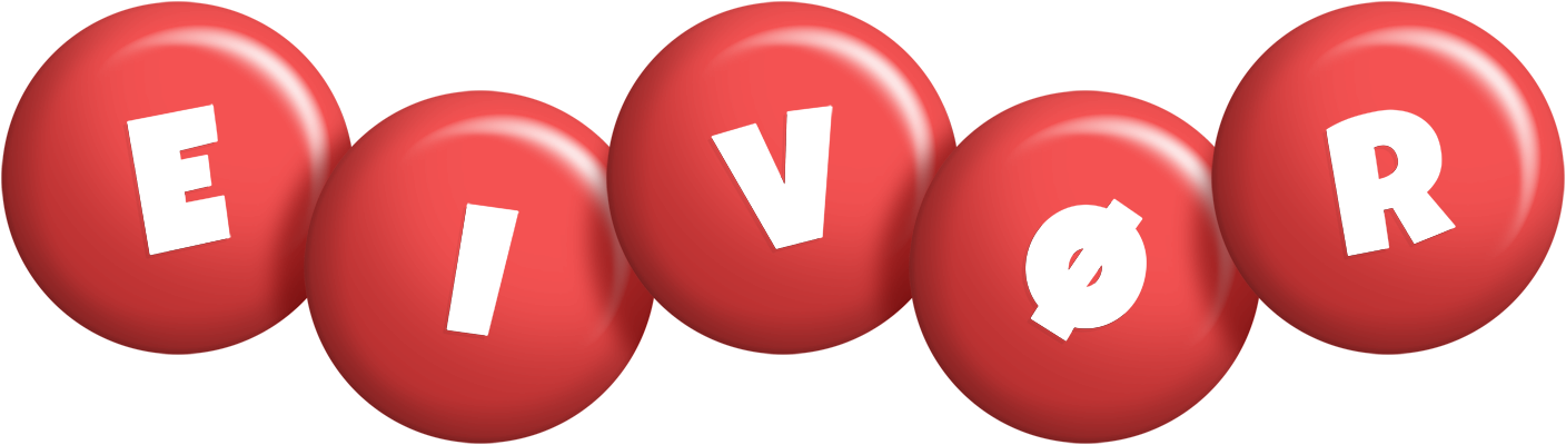 Eivør candy-red logo