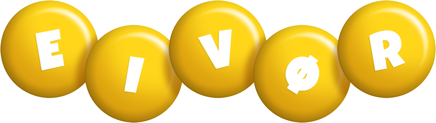 Eivør candy-yellow logo