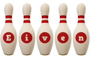 Eiven bowling-pin logo