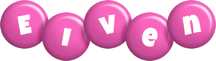 Eiven candy-pink logo