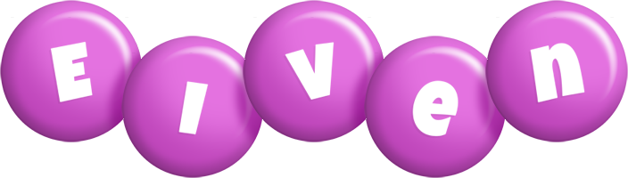 Eiven candy-purple logo