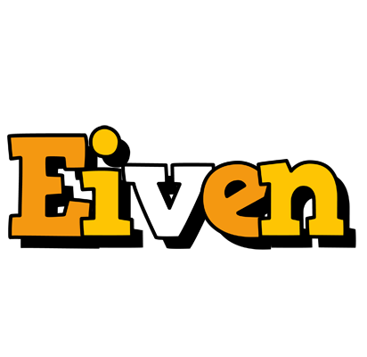 Eiven cartoon logo