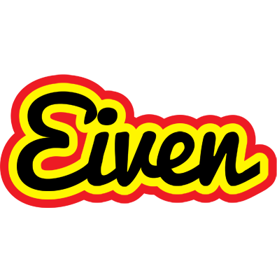 Eiven flaming logo