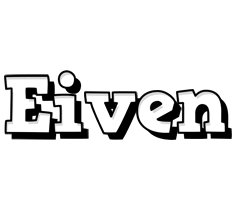 Eiven snowing logo