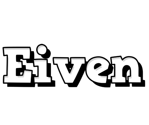 Eiven snowing logo