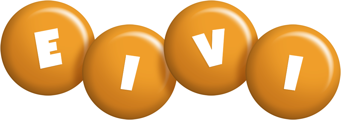 Eivi candy-orange logo
