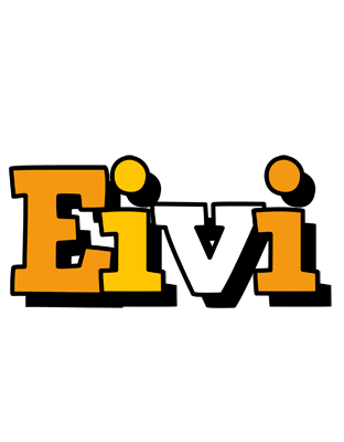 Eivi cartoon logo
