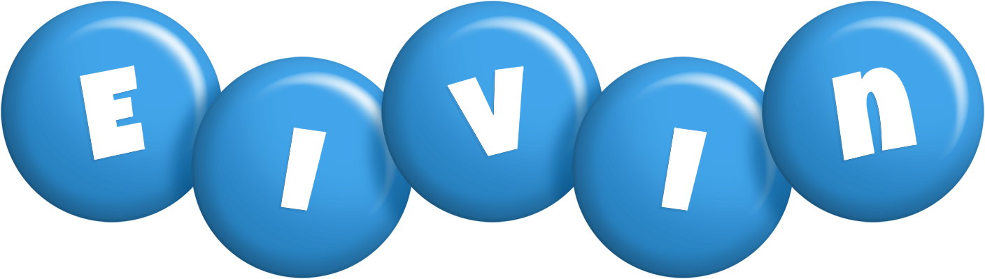 Eivin candy-blue logo