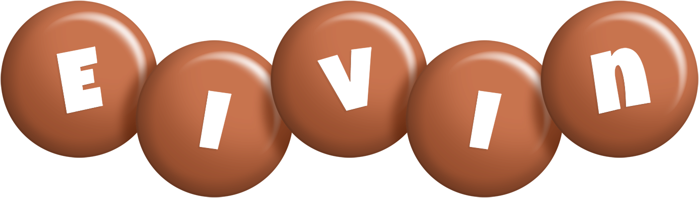 Eivin candy-brown logo