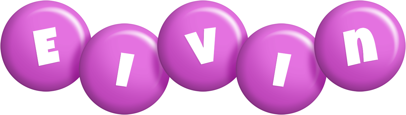 Eivin candy-purple logo