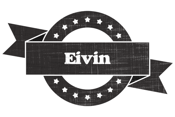 Eivin grunge logo