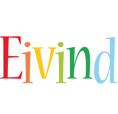 Eivind birthday logo