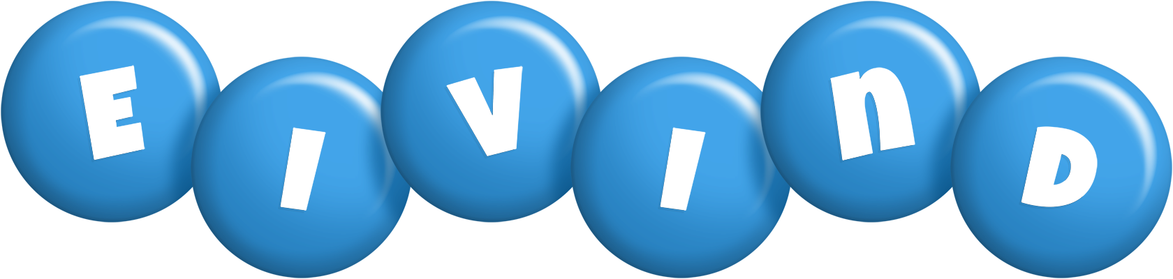 Eivind candy-blue logo