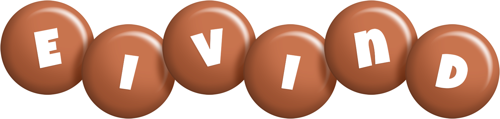 Eivind candy-brown logo