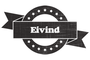 Eivind grunge logo