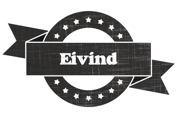Eivind grunge logo