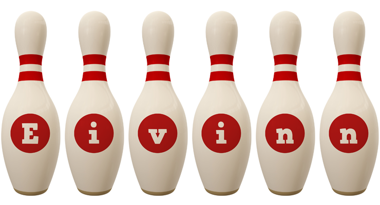 Eivinn bowling-pin logo