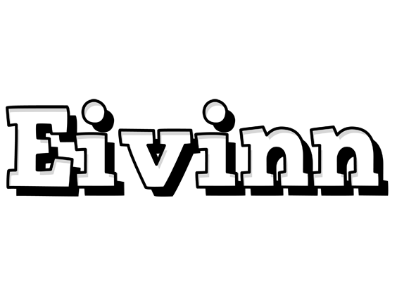 Eivinn snowing logo