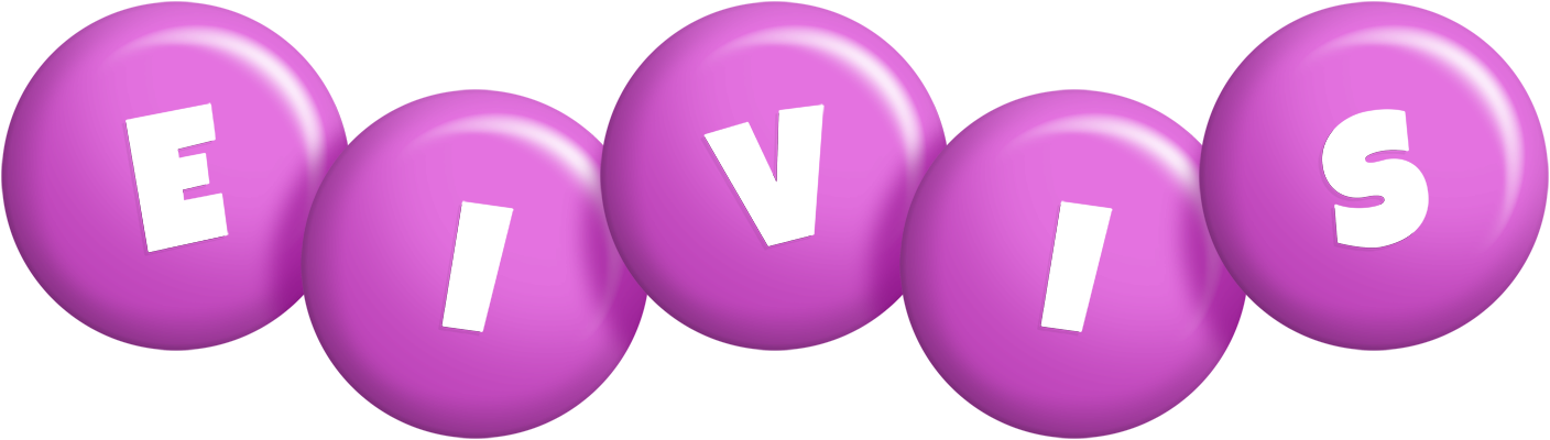 Eivis candy-purple logo