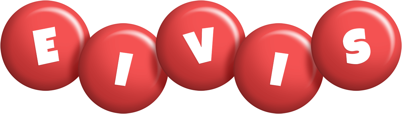 Eivis candy-red logo