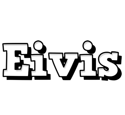Eivis snowing logo
