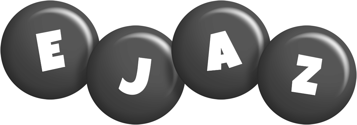 Ejaz candy-black logo
