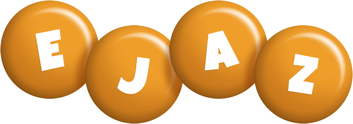 Ejaz candy-orange logo