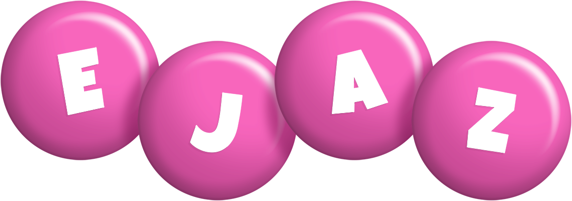 Ejaz candy-pink logo