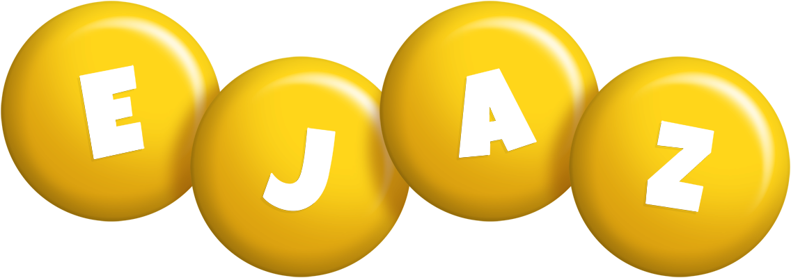 Ejaz candy-yellow logo
