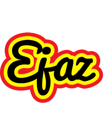 Ejaz flaming logo