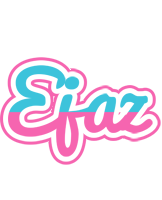Ejaz woman logo
