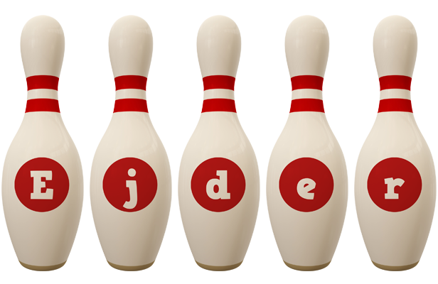 Ejder bowling-pin logo