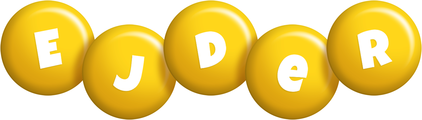 Ejder candy-yellow logo
