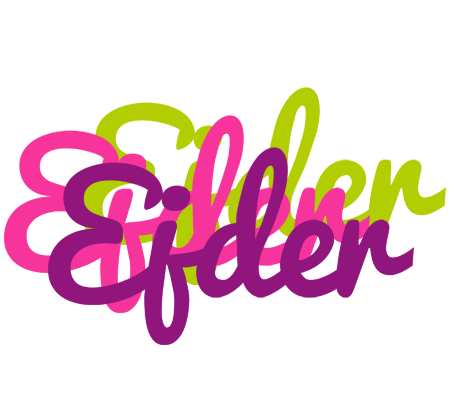 Ejder flowers logo