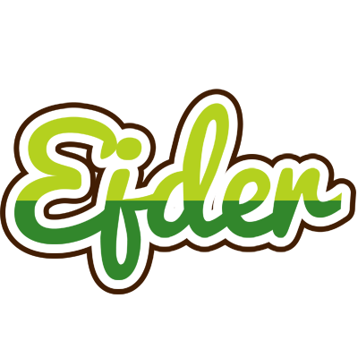 Ejder golfing logo