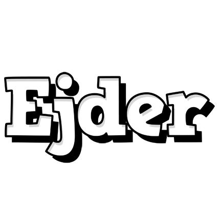 Ejder snowing logo