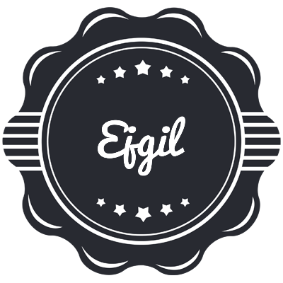 Ejgil badge logo