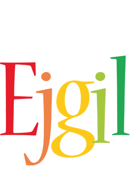 Ejgil birthday logo